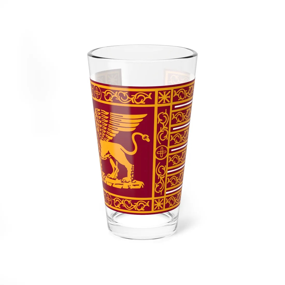 Flag of Venice 1922 (Italy) Pint Glass 16oz 16oz - Go Mug Yourself