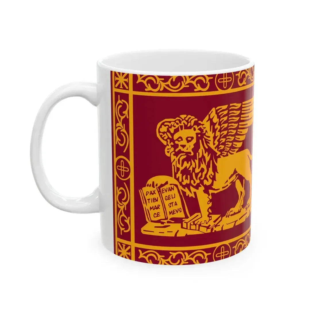 Flag of Venice 1922 (Italy) White Coffee Mug - Go Mug Yourself