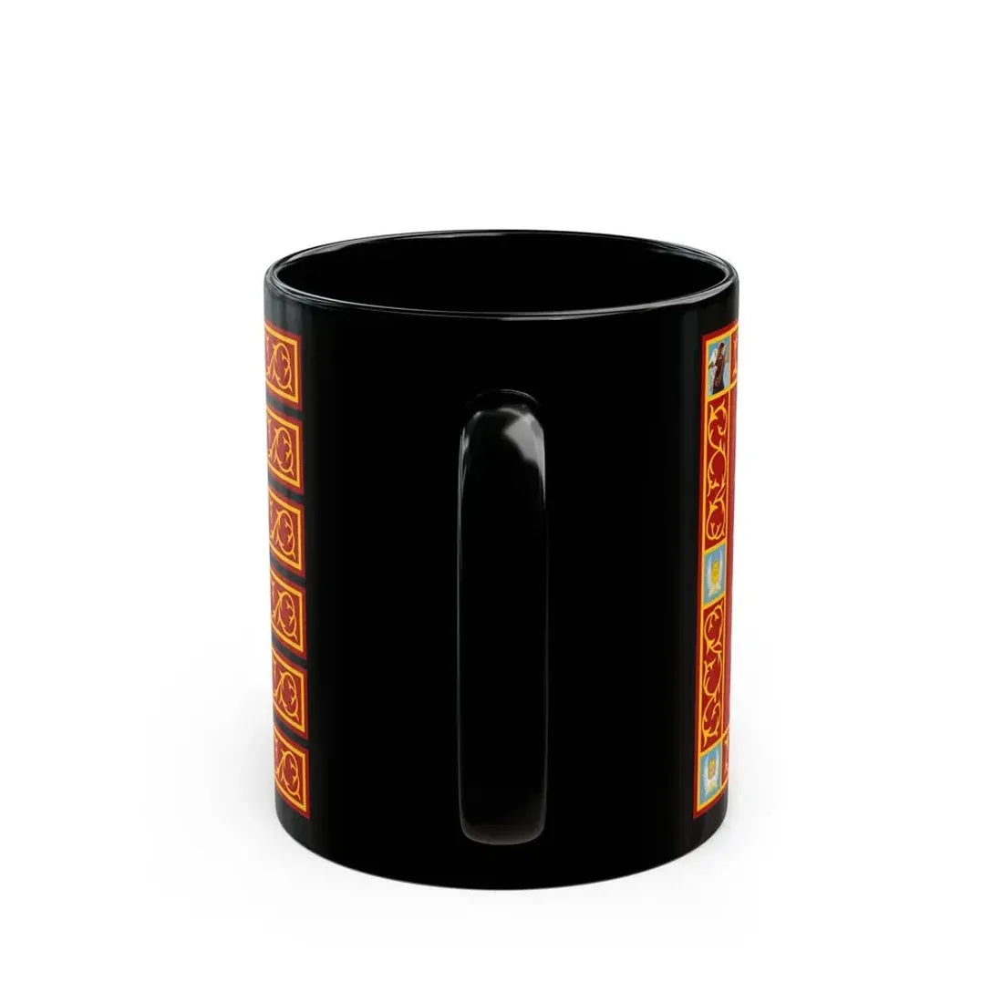 Flag of Venice 1997 Italy - Black Coffee Mug - Go Mug Yourself
