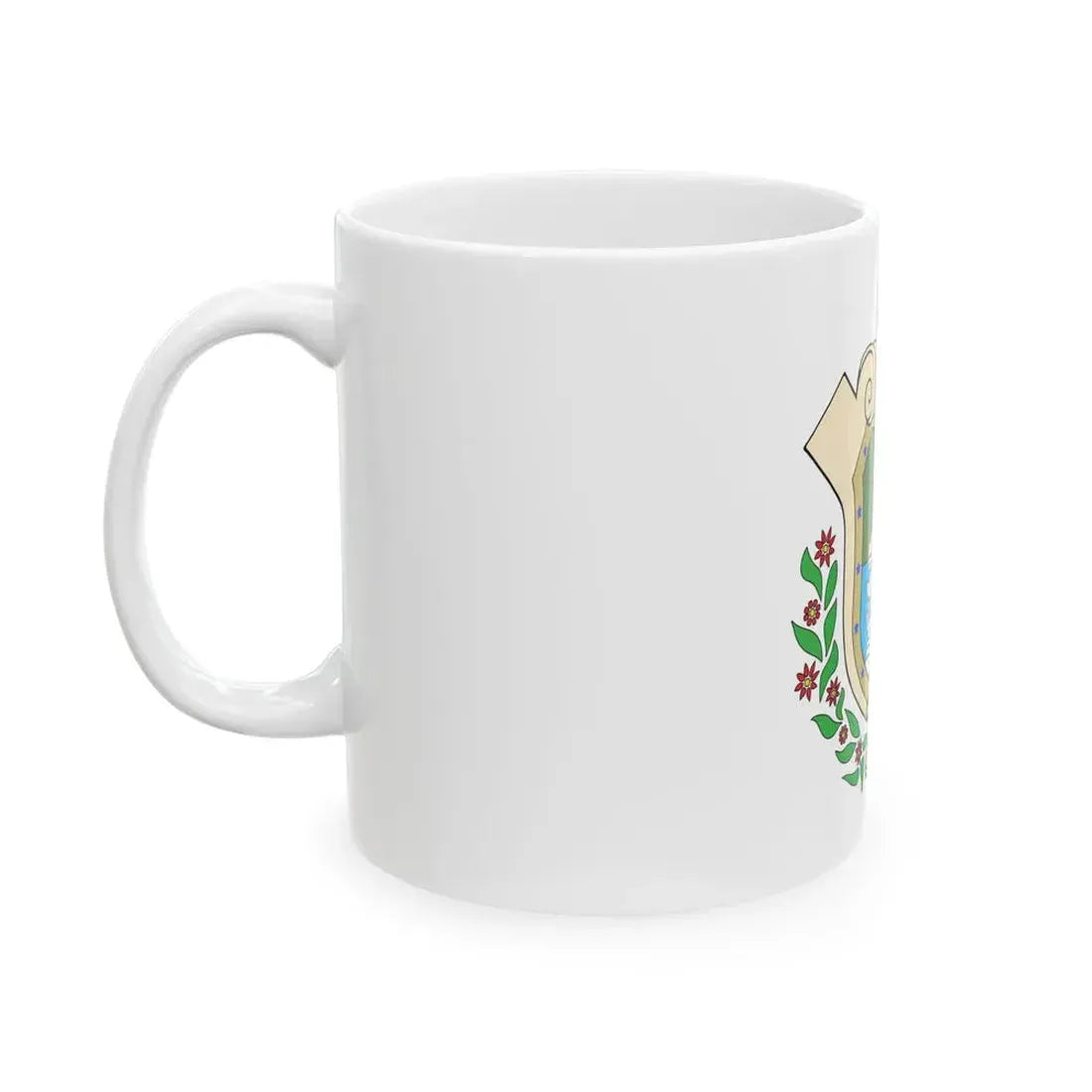 Flag of Veracruz City (Mexico) White Coffee Mug - Go Mug Yourself