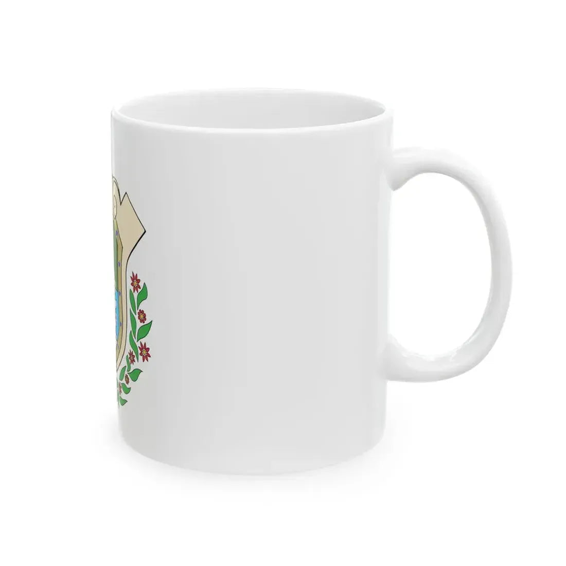 Flag of Veracruz City (Mexico) White Coffee Mug - Go Mug Yourself