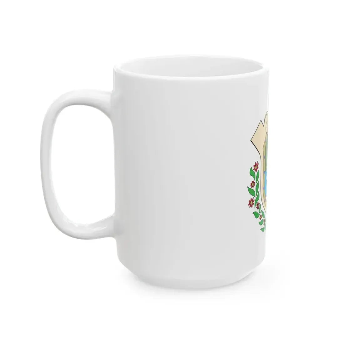 Flag of Veracruz City (Mexico) White Coffee Mug - Go Mug Yourself