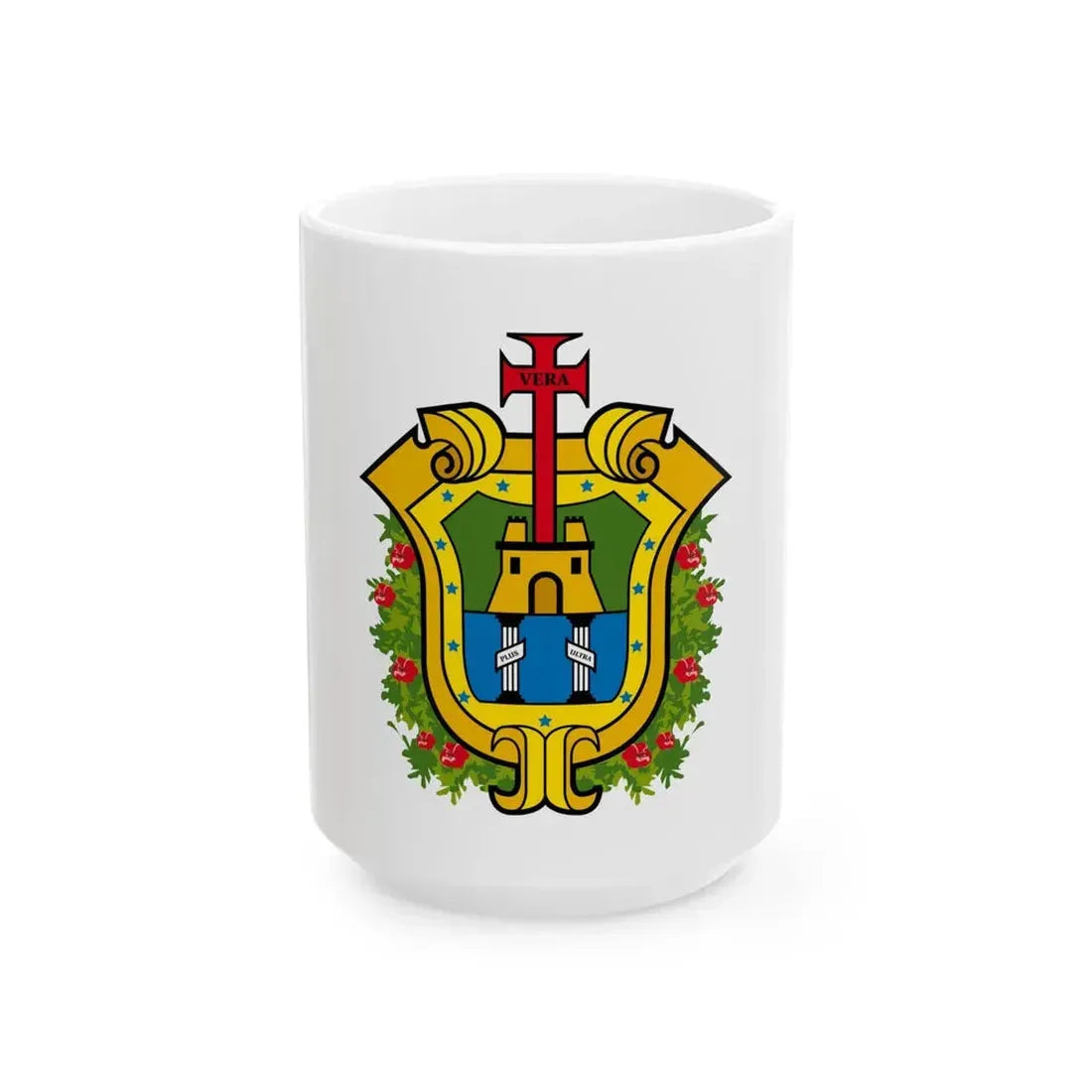 Flag of Veracruz (Mexico) White Coffee Mug 15oz - Go Mug Yourself
