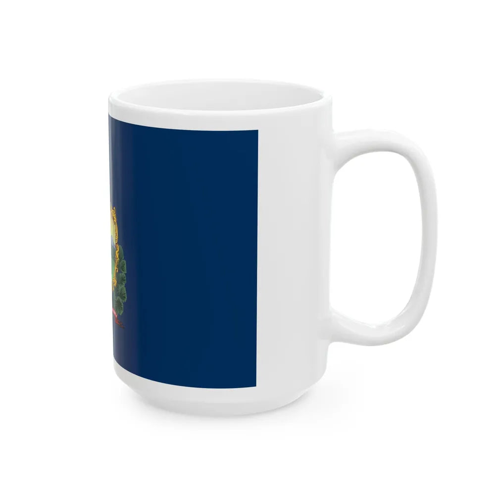 Flag of Vermont (United States) White Coffee Mug - Go Mug Yourself