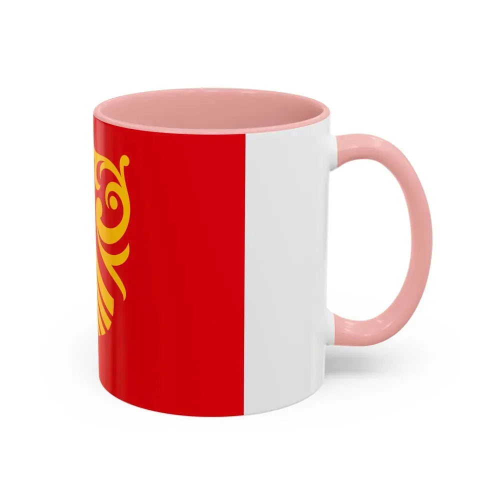 Flag of Vestfold og Telemark Norway - Accent Coffee Mug - Go Mug Yourself