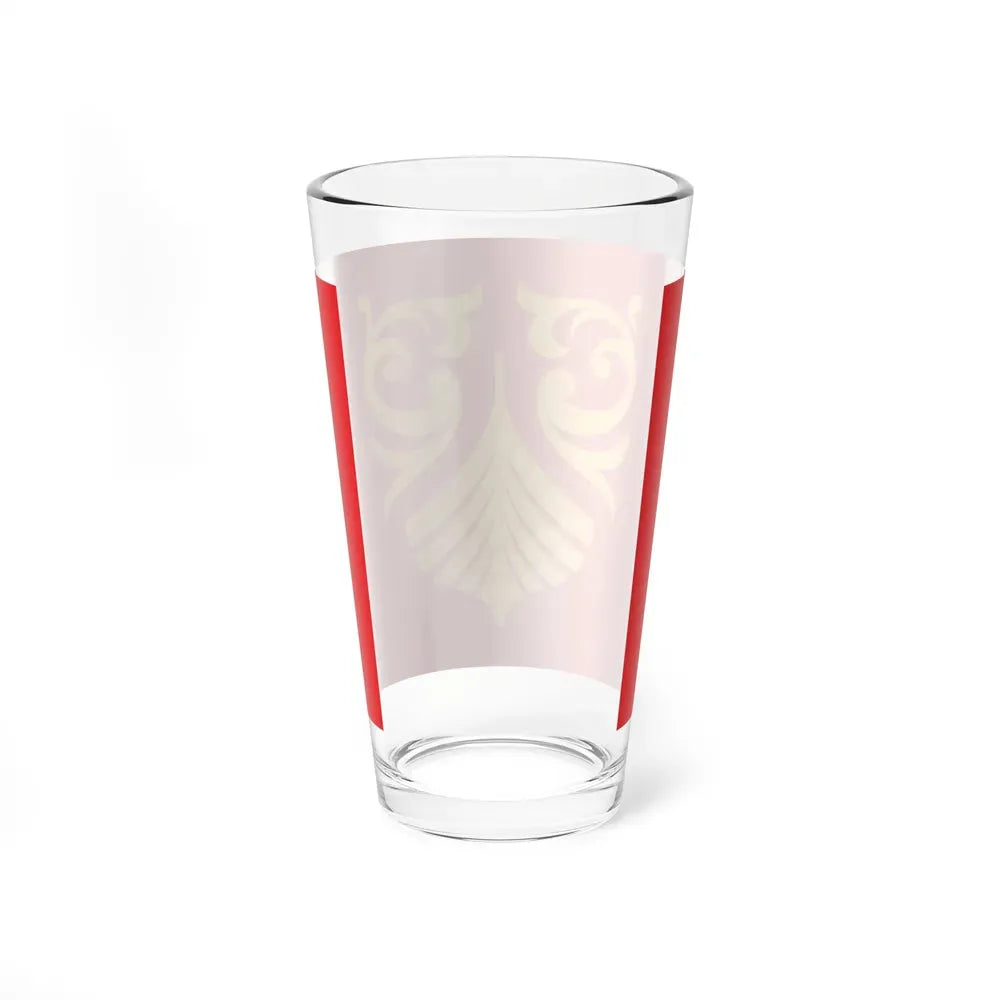 Flag of Vestfold og Telemark Norway - Pint Glass 16oz - Go Mug Yourself