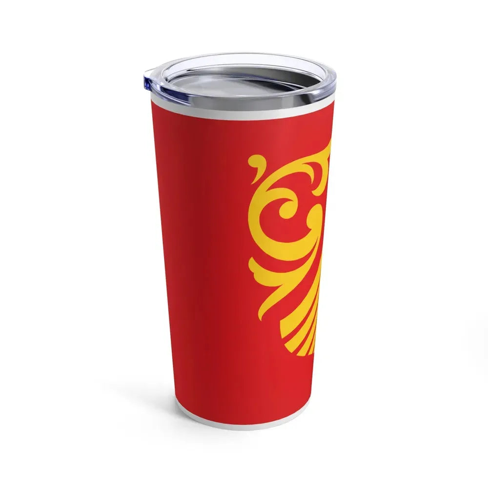 Flag of Vestfold og Telemark Norway - Tumbler 20oz - Go Mug Yourself