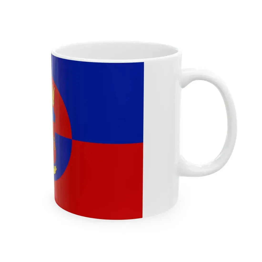 Flag of Vibo Valentia (Italy) White Coffee Mug - Go Mug Yourself