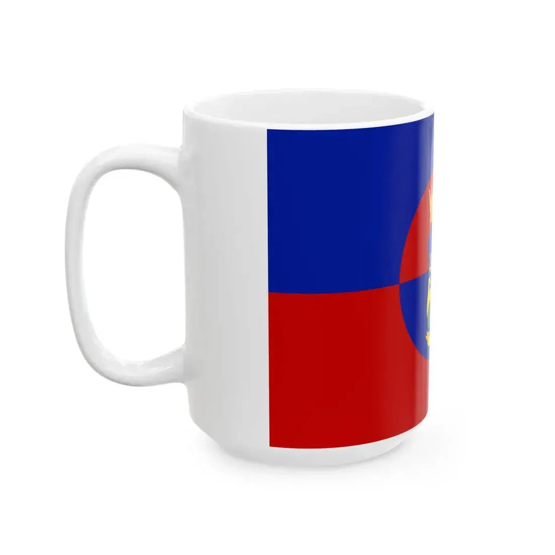 Flag of Vibo Valentia (Italy) White Coffee Mug - Go Mug Yourself