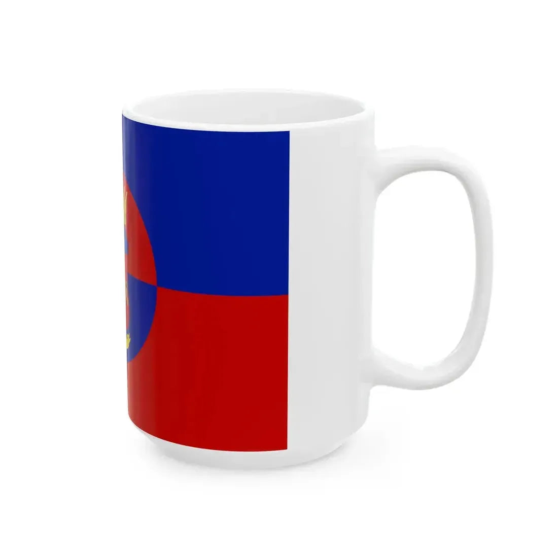 Flag of Vibo Valentia (Italy) White Coffee Mug - Go Mug Yourself