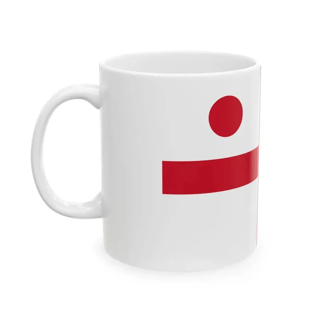 Flag of Vice-Admiral - Royal Navy (Australia) White Coffee Mug - Go Mug Yourself