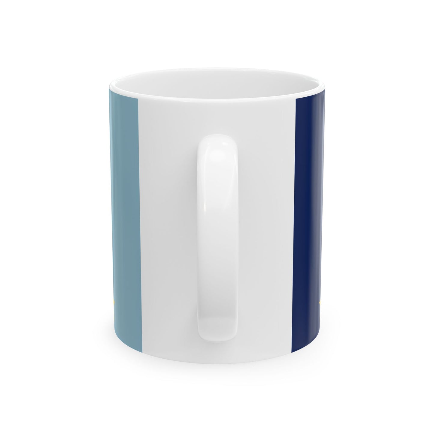 Flag of Vice Chief of Defence Force AUS (Australia) White Coffee Mug-Go Mug Yourself