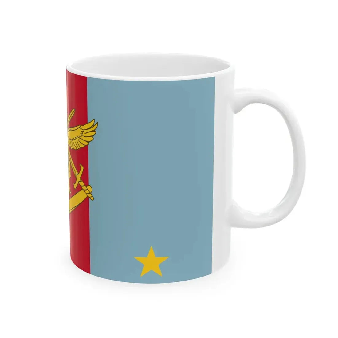 Flag of Vice Chief of Defence Force AUS (Australia) White Coffee Mug - Go Mug Yourself