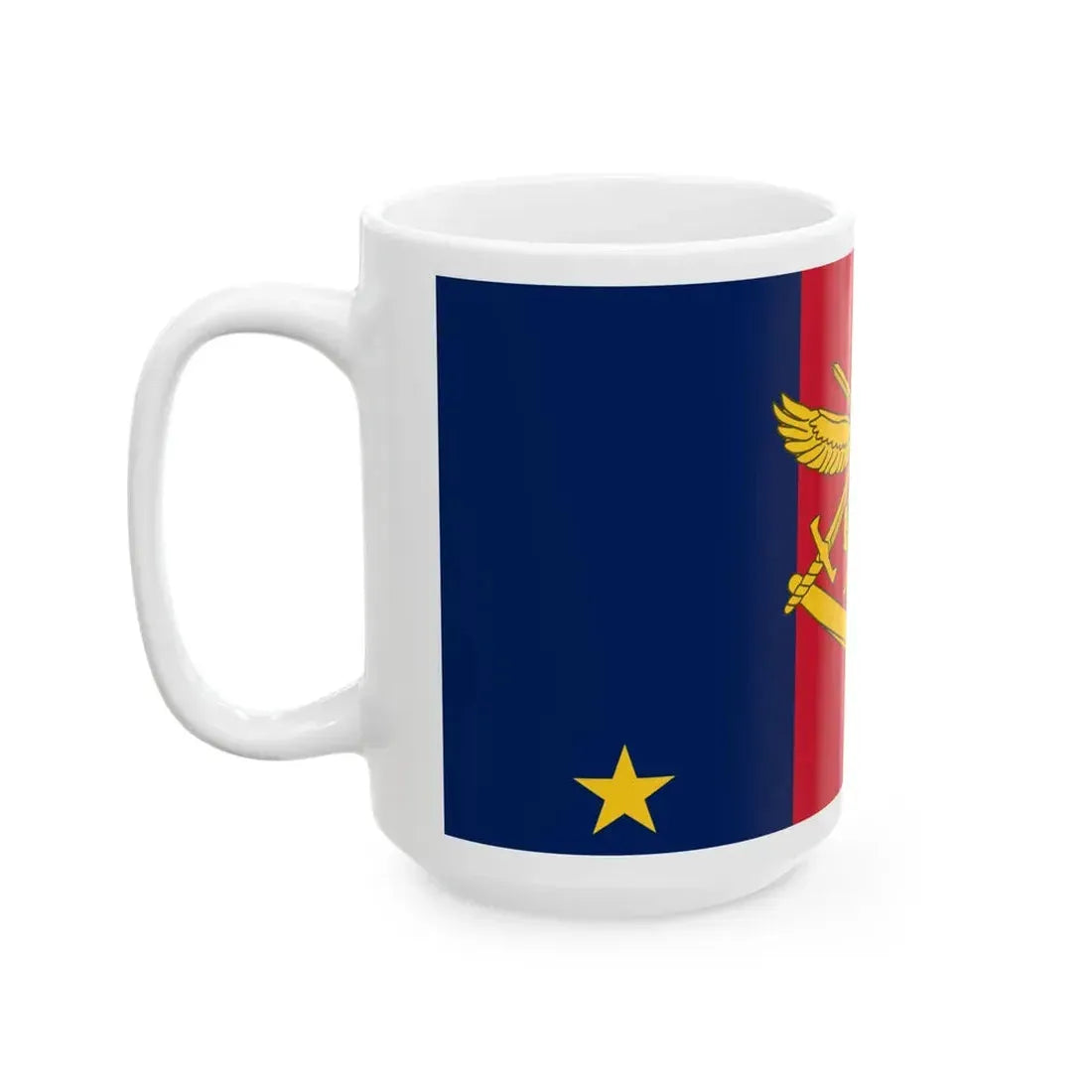 Flag of Vice Chief of Defence Force AUS (Australia) White Coffee Mug - Go Mug Yourself