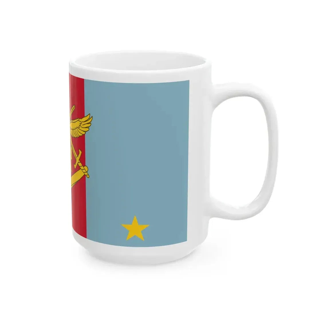 Flag of Vice Chief of Defence Force AUS (Australia) White Coffee Mug - Go Mug Yourself