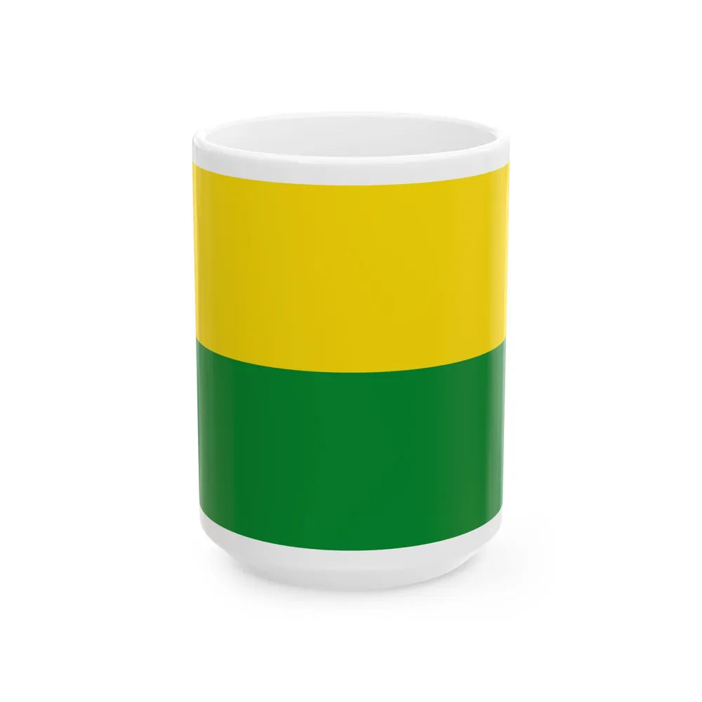 Flag of Vichada (Chad) White Coffee Mug 15oz - Go Mug Yourself
