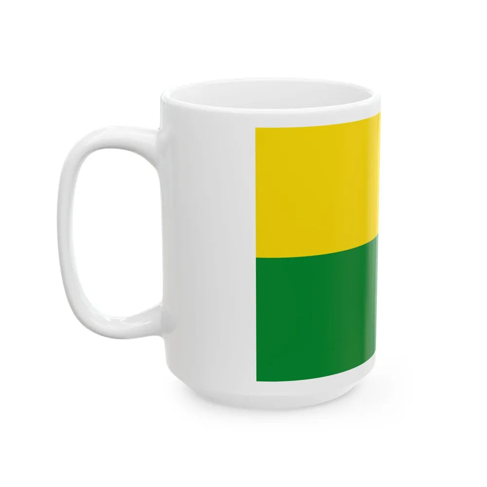Flag of Vichada (Chad) White Coffee Mug - Go Mug Yourself