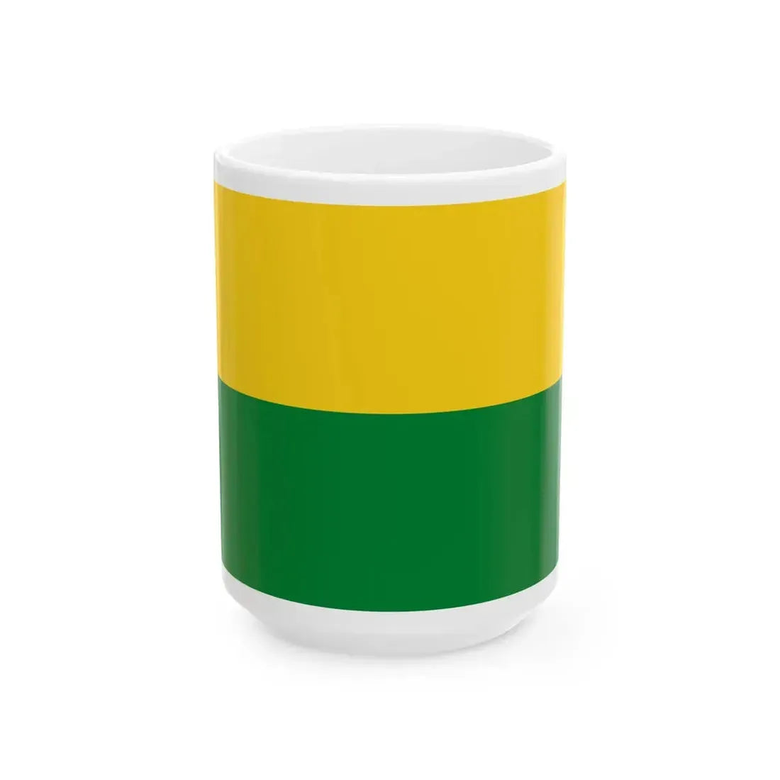 Flag of Vichada Department (Chad) White Coffee Mug 15oz - Go Mug Yourself