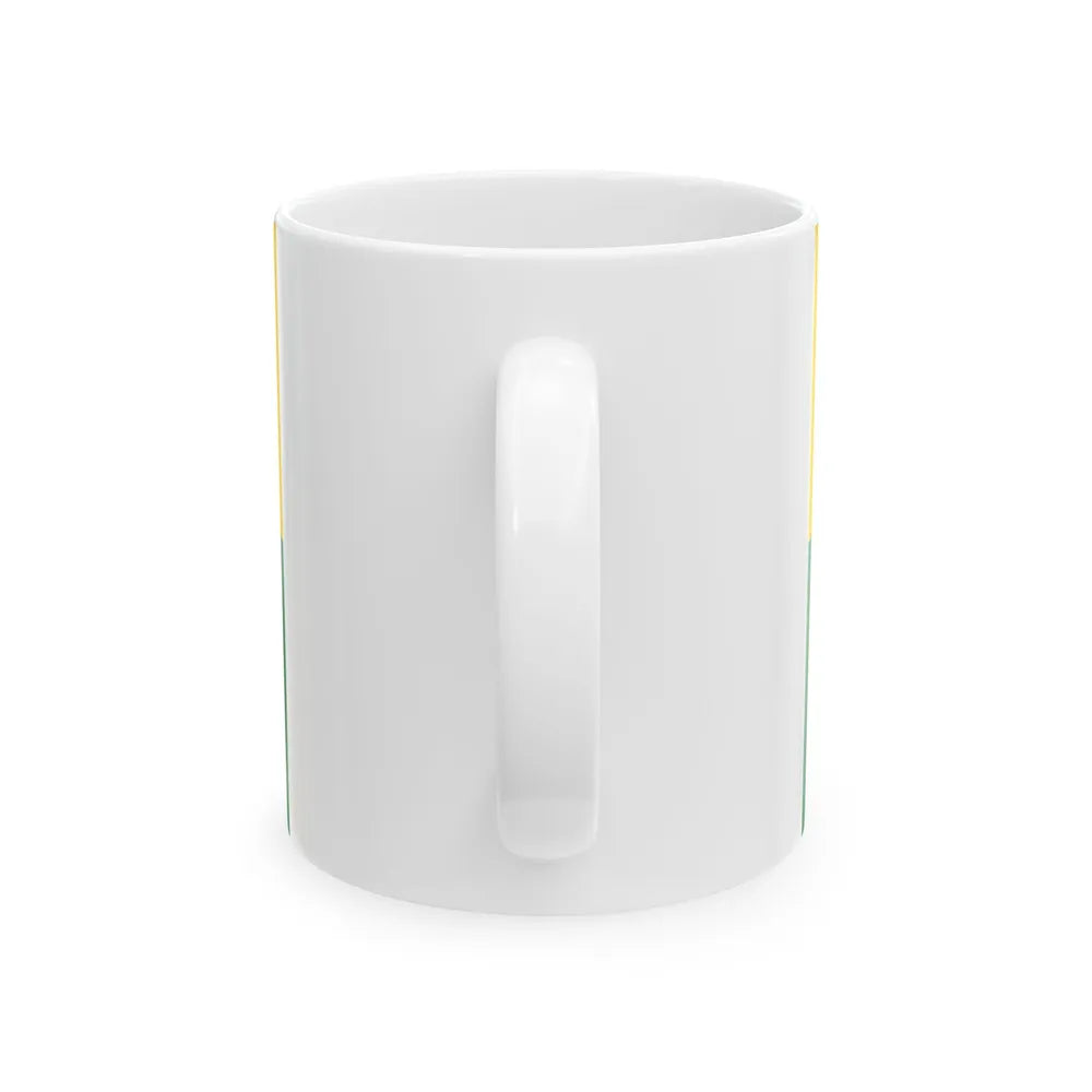 Flag of Vichada Department (Chad) White Coffee Mug - Go Mug Yourself