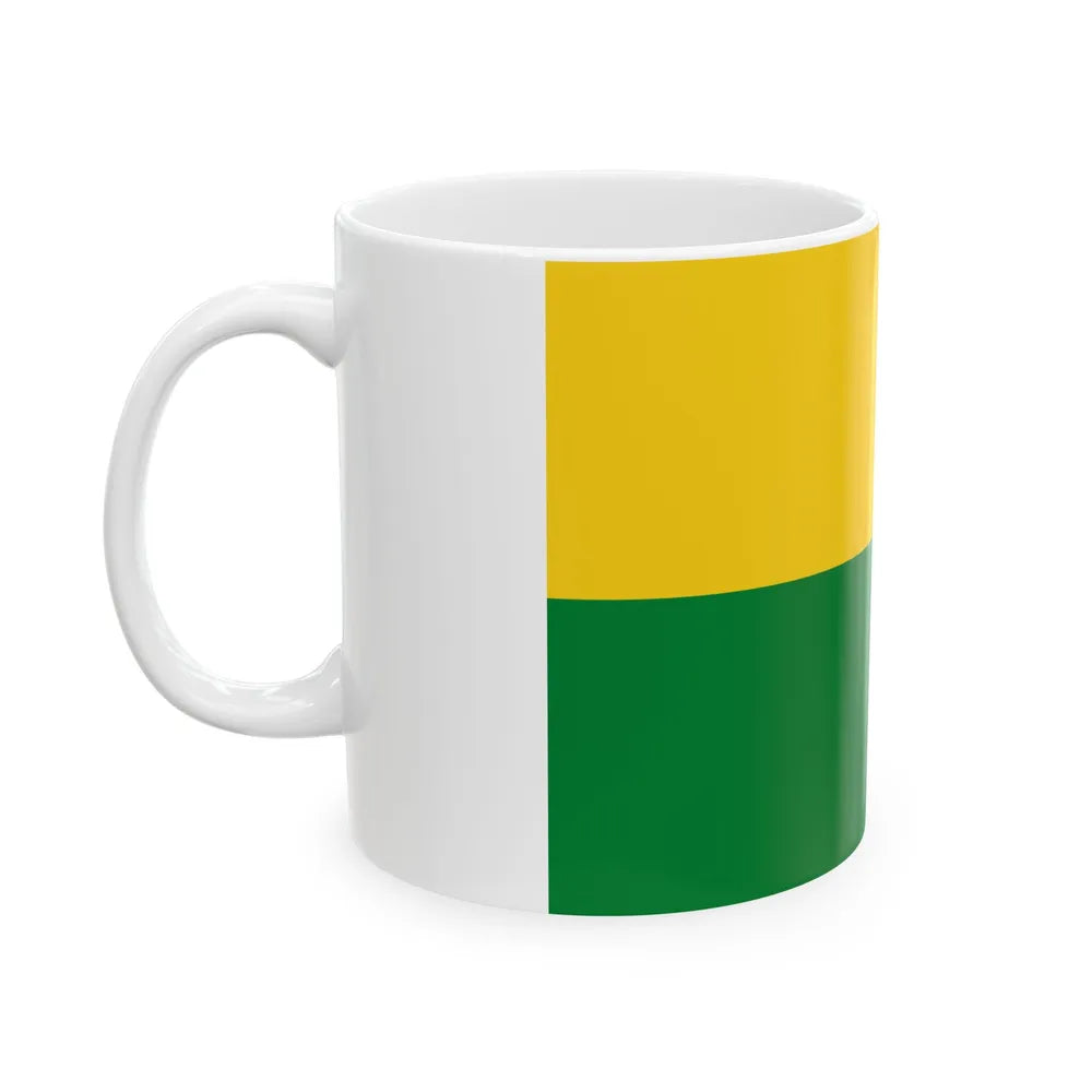 Flag of Vichada Department (Chad) White Coffee Mug - Go Mug Yourself