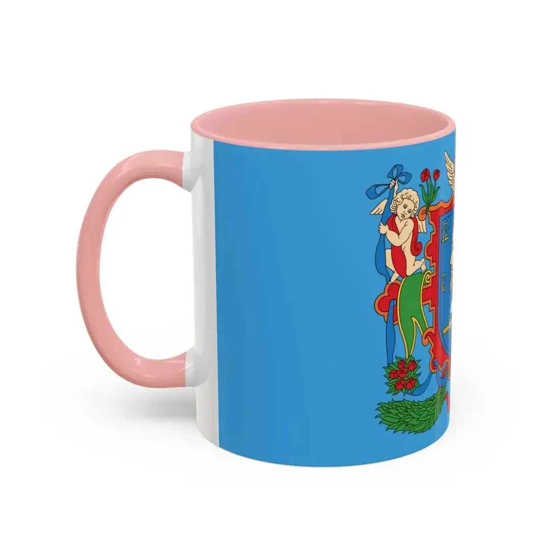 Flag of Viciebsk Vitebsk Russia - Accent Coffee Mug - Go Mug Yourself