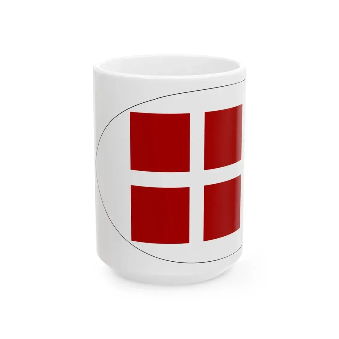Flag of Vicina (Bulgaria) White Coffee Mug 15oz - Go Mug Yourself