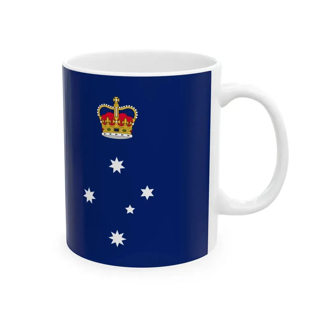 Flag of Victoria Australia (Australia) White Coffee Mug - Go Mug Yourself