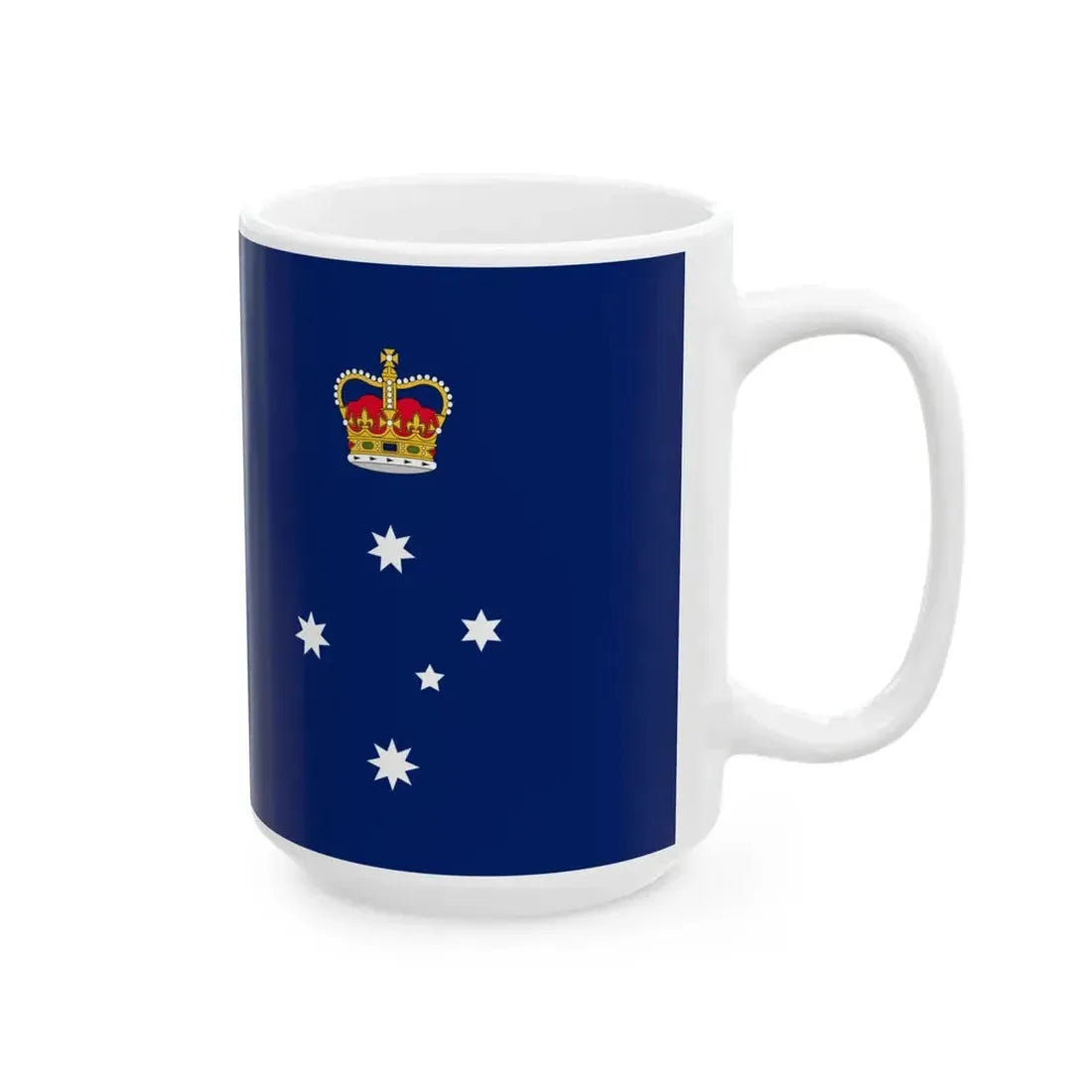Flag of Victoria Australia (Australia) White Coffee Mug - Go Mug Yourself