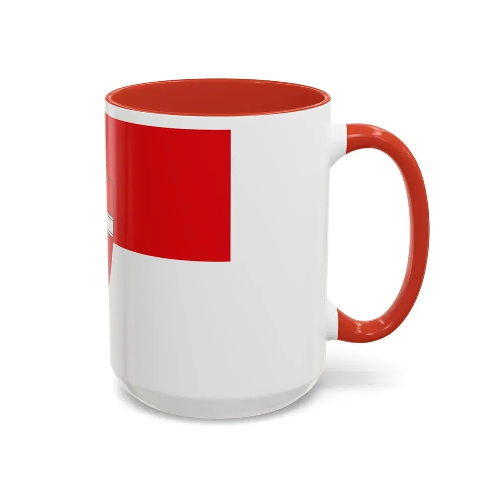Flag of Vienna Wien Austria - Accent Coffee Mug - Go Mug Yourself