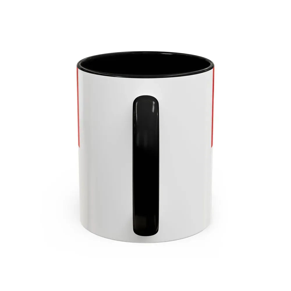 Flag of Vienna Wien Austria - Accent Coffee Mug - Go Mug Yourself