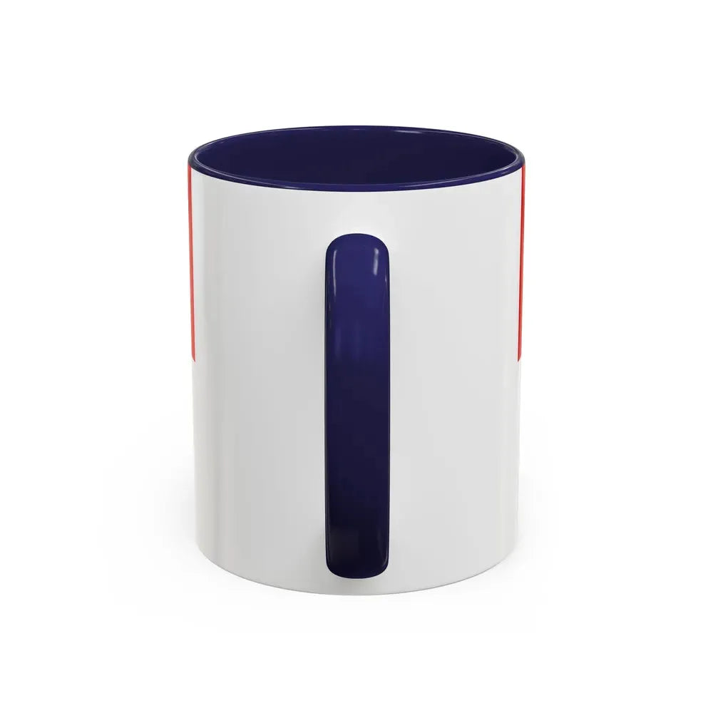 Flag of Vienna Wien Austria - Accent Coffee Mug - Go Mug Yourself