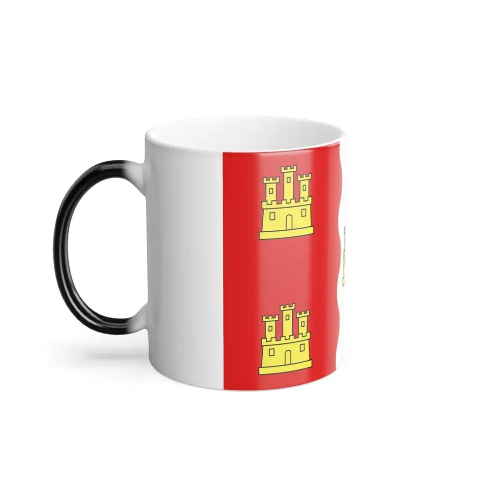 Flag of Vienne France 2 - Color Changing Coffee Mug - Go Mug Yourself