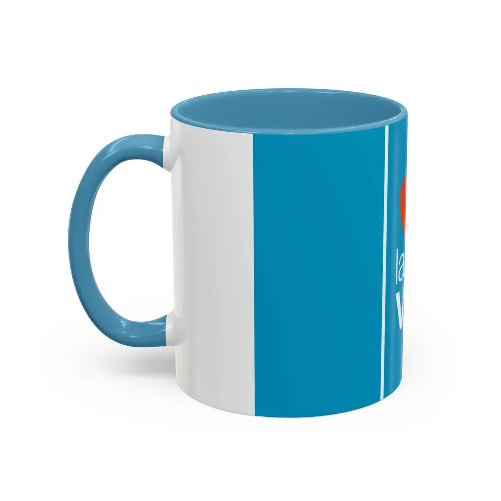 Flag of Vienne France - Accent Coffee Mug - Go Mug Yourself