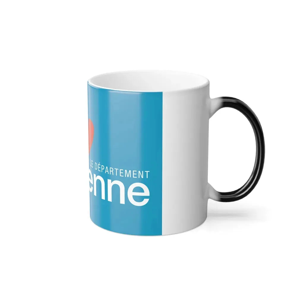 Flag of Vienne France - Color Changing Coffee Mug - Go Mug Yourself