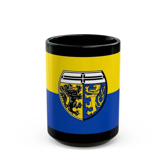 Flag of Viersen Germany - Black Coffee Mug 15oz - Go Mug Yourself