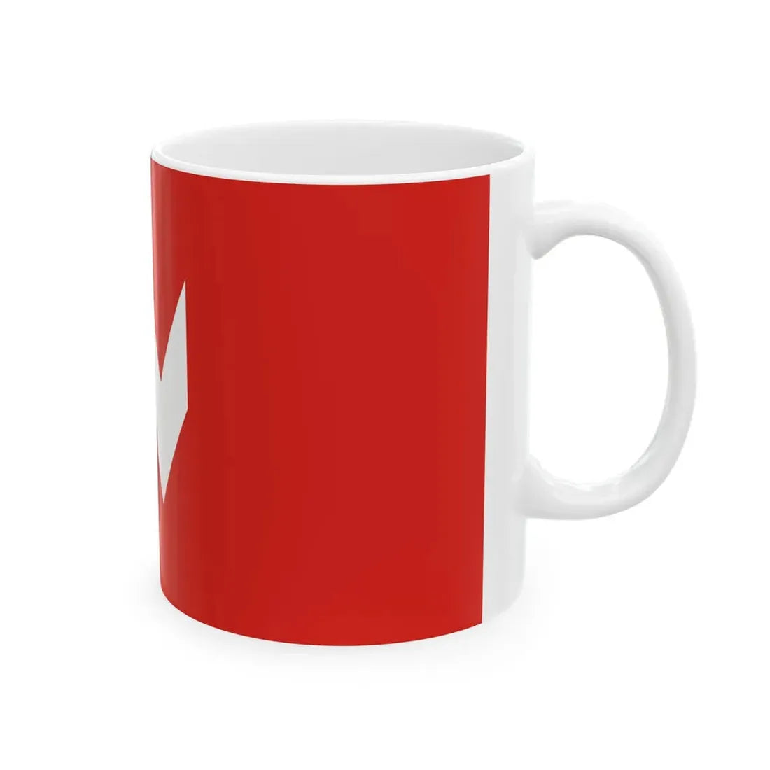 Flag of Vietka Belarus (Belarus) White Coffee Mug - Go Mug Yourself