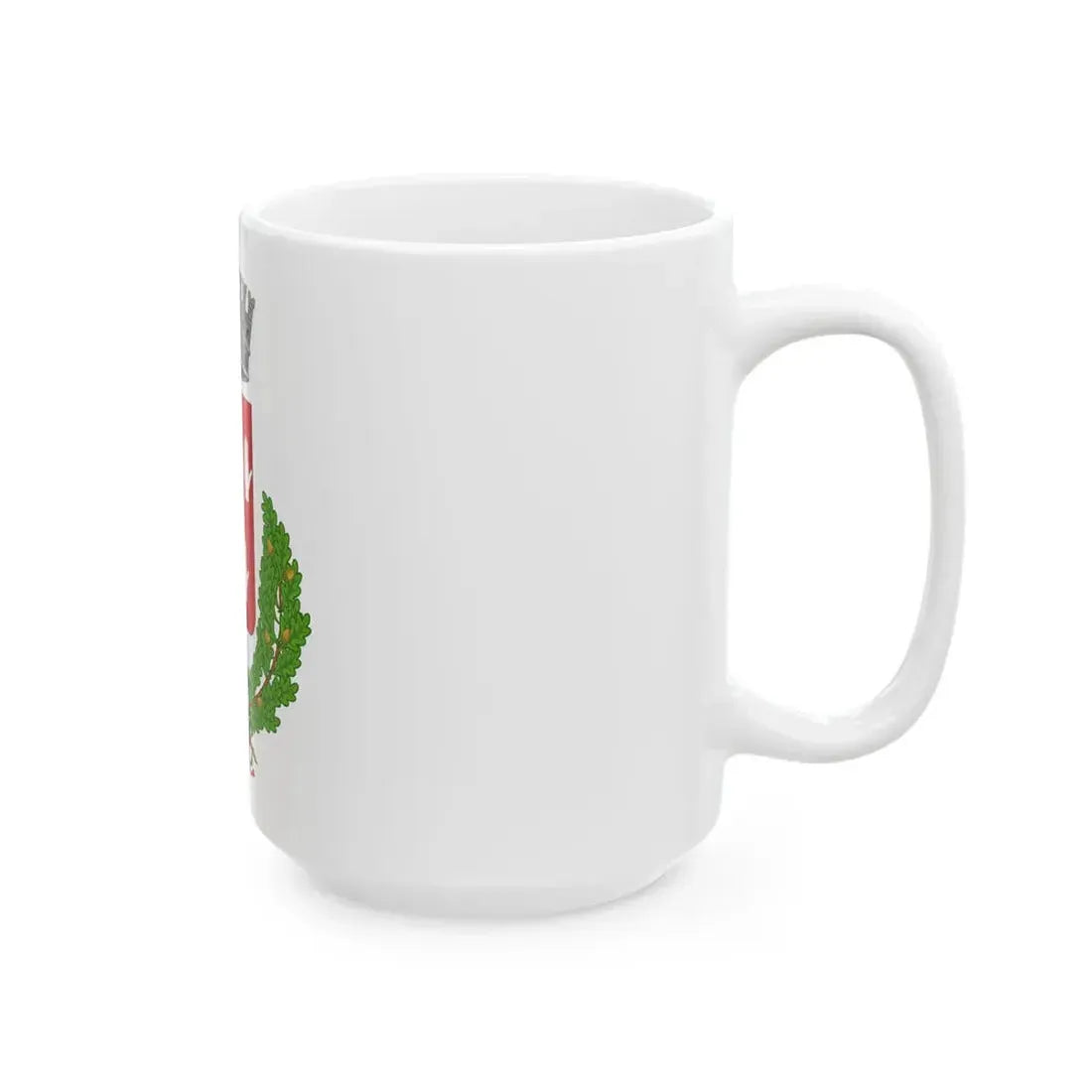 Flag of Vigarano Mainarda (Italy) White Coffee Mug - Go Mug Yourself