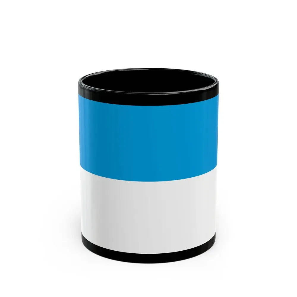 Flag of Viljandi Estonia - Black Coffee Mug 11oz - Go Mug Yourself