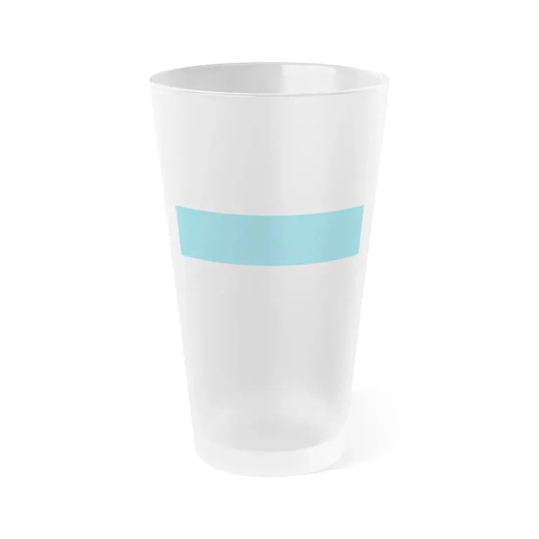 Flag of Viljandi Estonia - Frosted Pint Glass 16oz 16oz Frosted - Go Mug Yourself