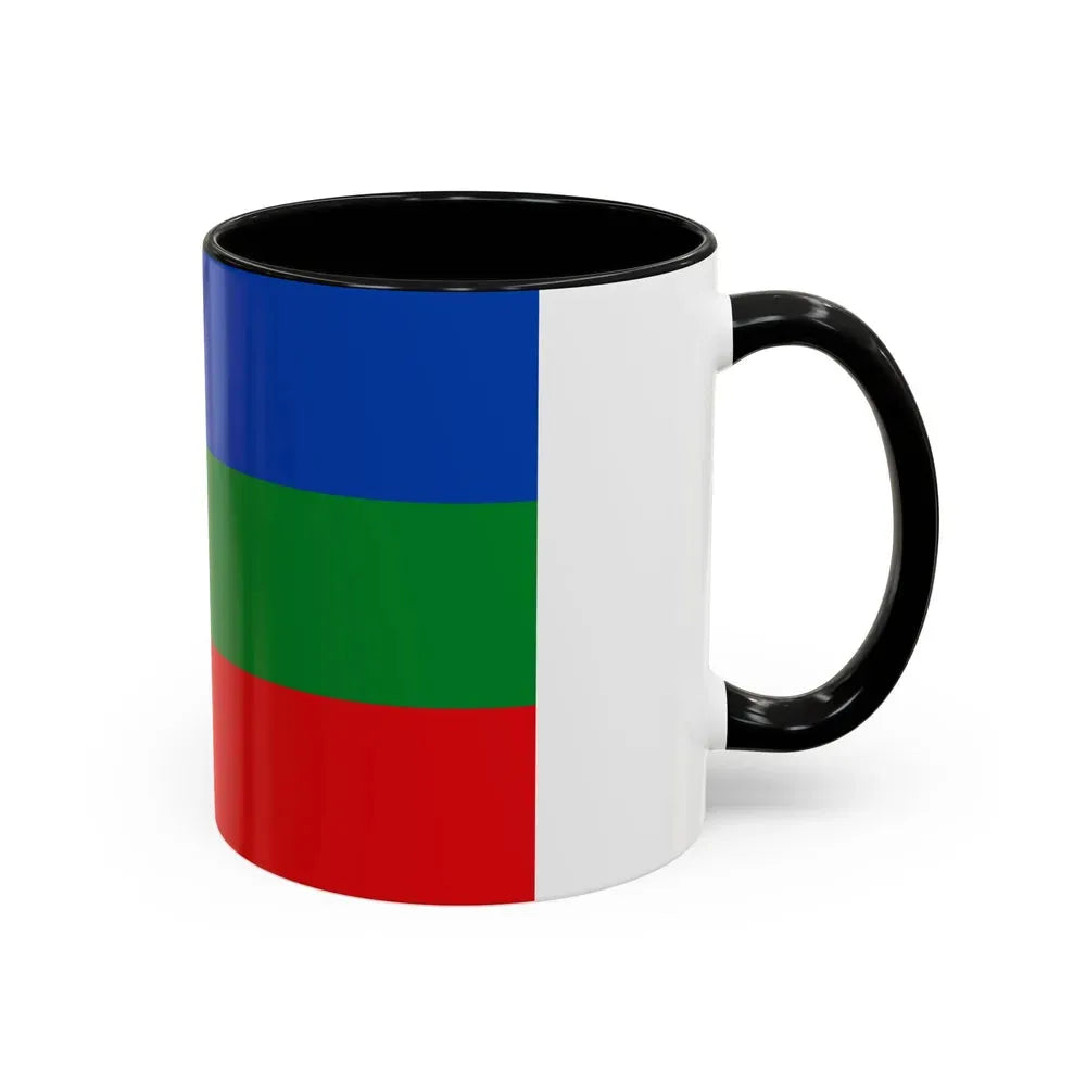Flag of Villavicencio Meta Colombia - Accent Coffee Mug - Go Mug Yourself