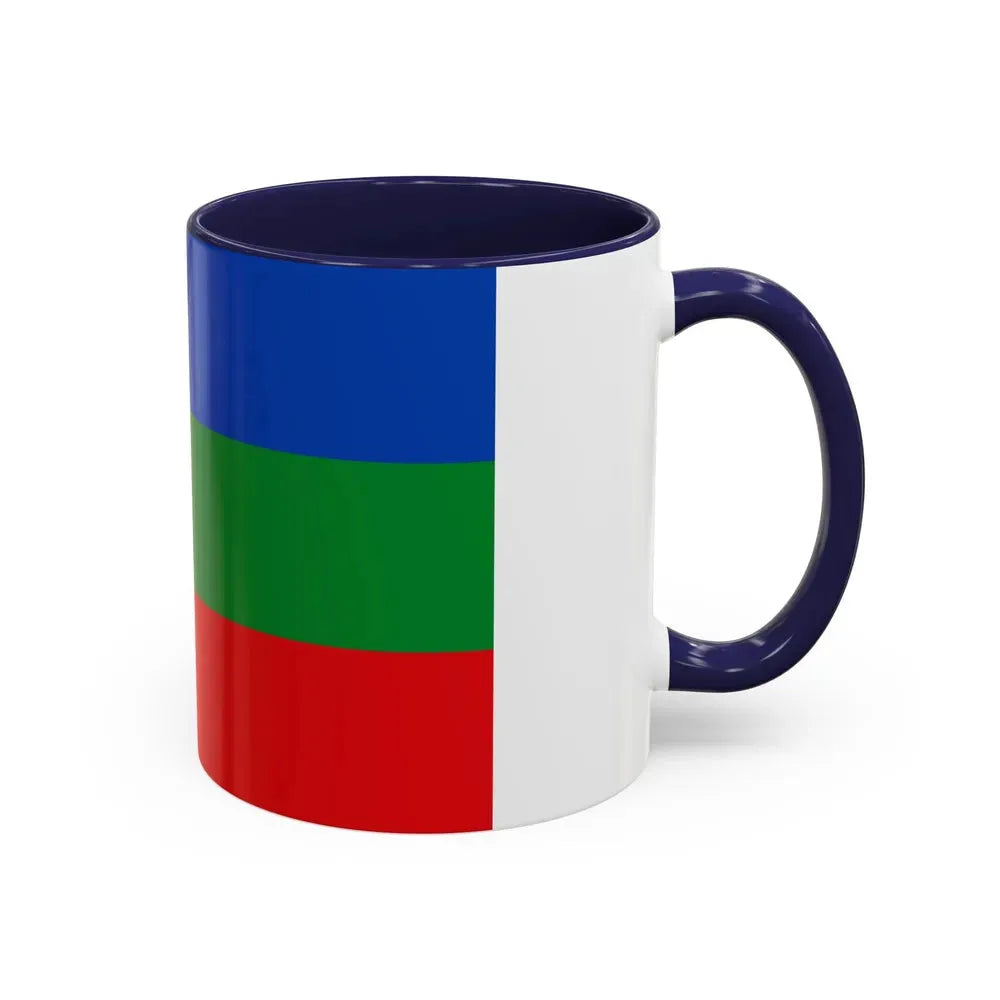 Flag of Villavicencio Meta Colombia - Accent Coffee Mug - Go Mug Yourself