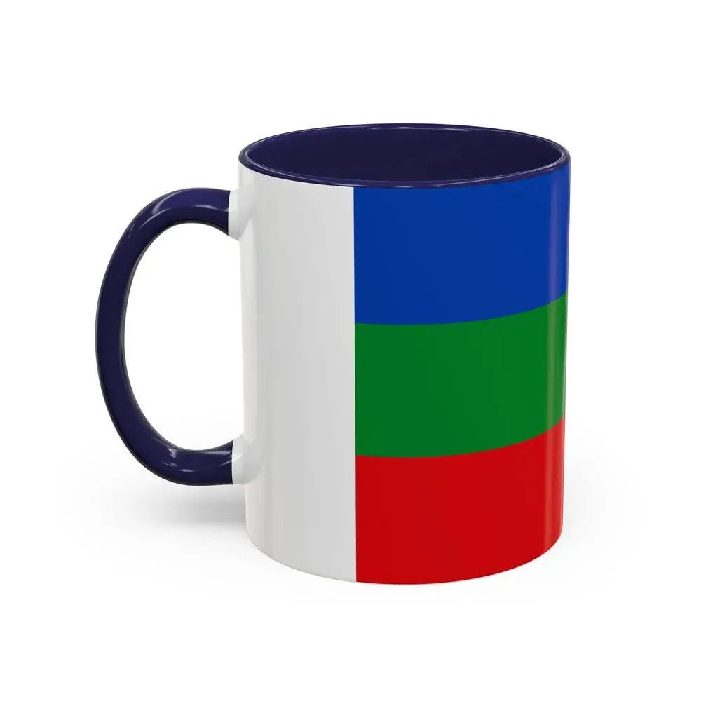 Flag of Villavicencio Meta Colombia - Accent Coffee Mug - Go Mug Yourself