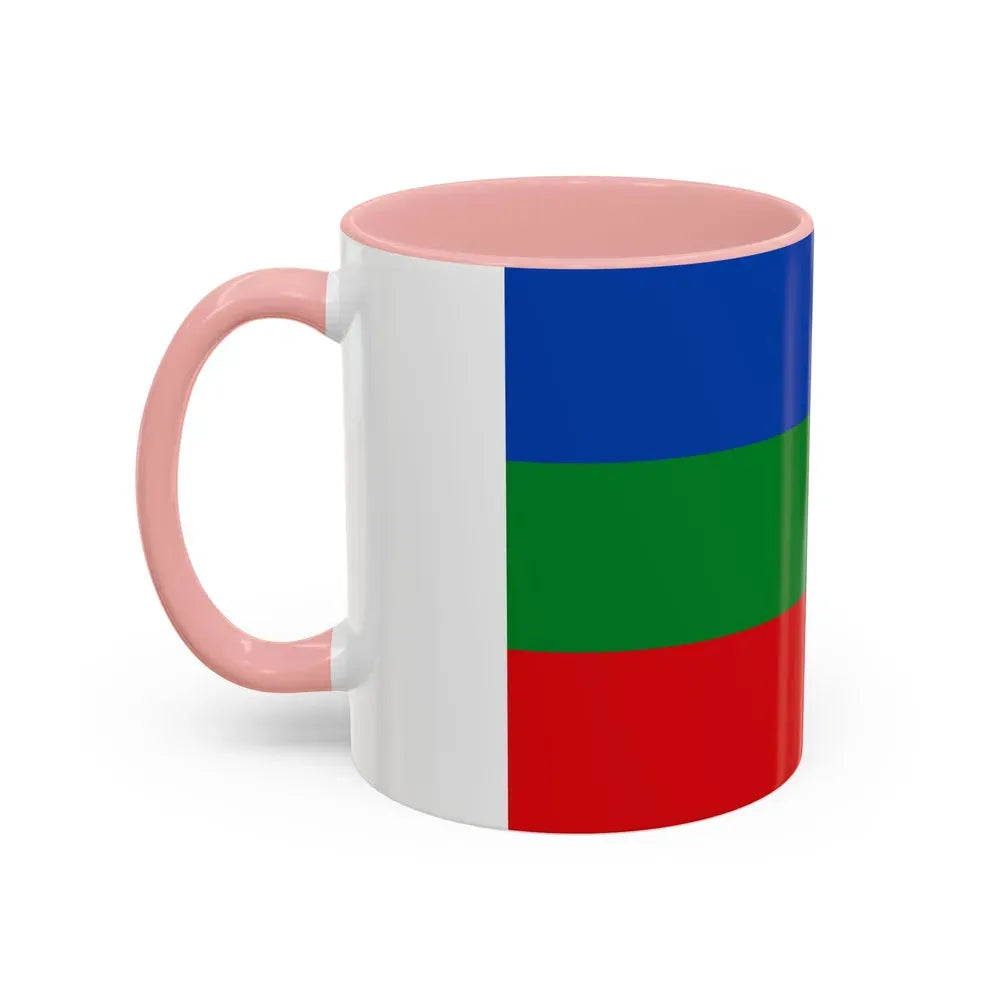 Flag of Villavicencio Meta Colombia - Accent Coffee Mug - Go Mug Yourself