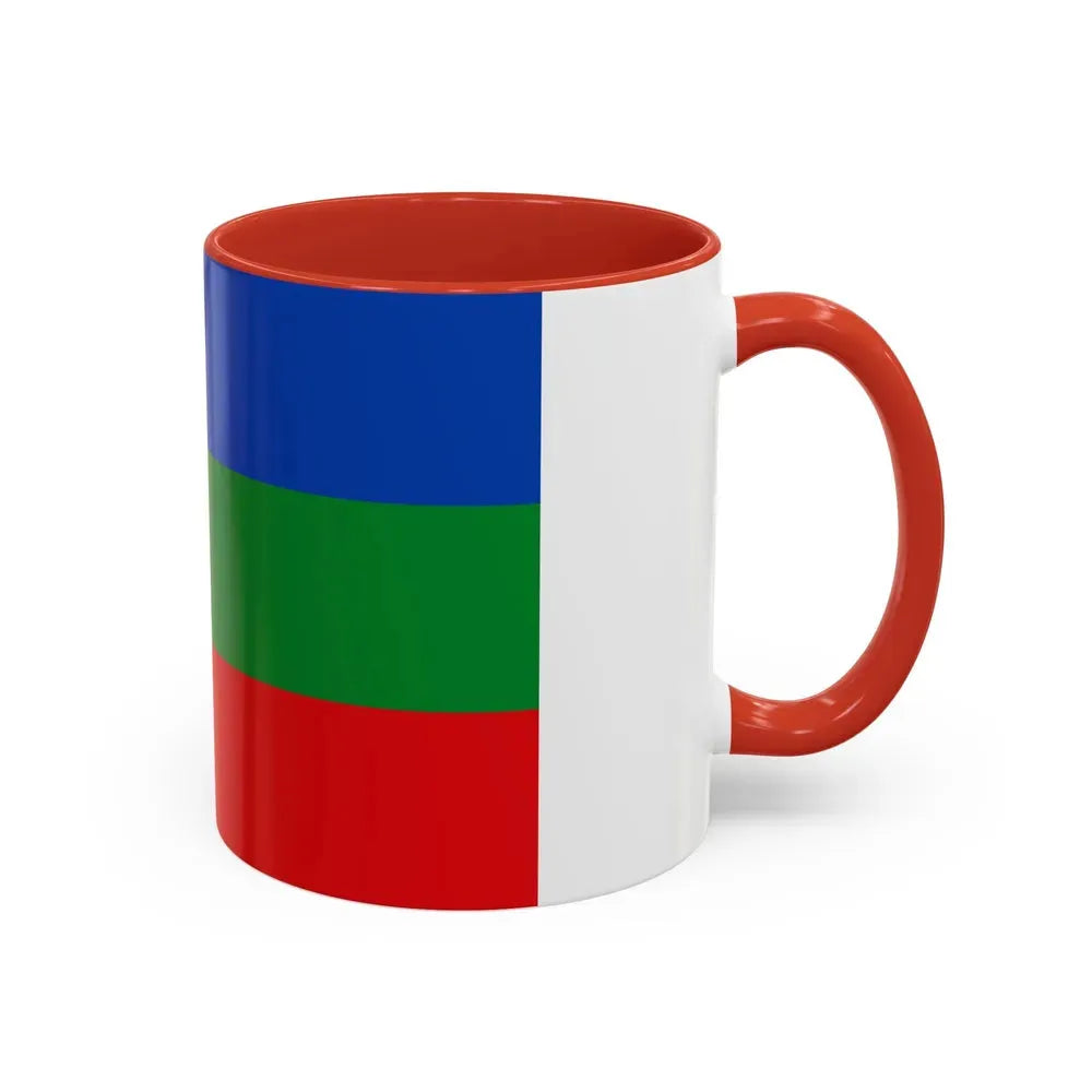 Flag of Villavicencio Meta Colombia - Accent Coffee Mug - Go Mug Yourself