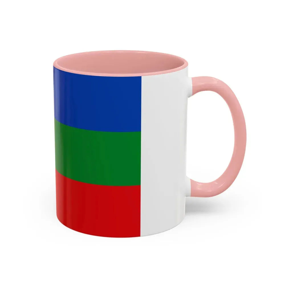 Flag of Villavicencio Meta Colombia - Accent Coffee Mug - Go Mug Yourself