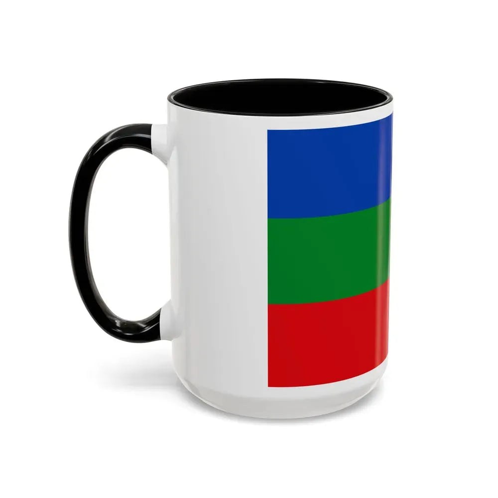 Flag of Villavicencio Meta Colombia - Accent Coffee Mug - Go Mug Yourself