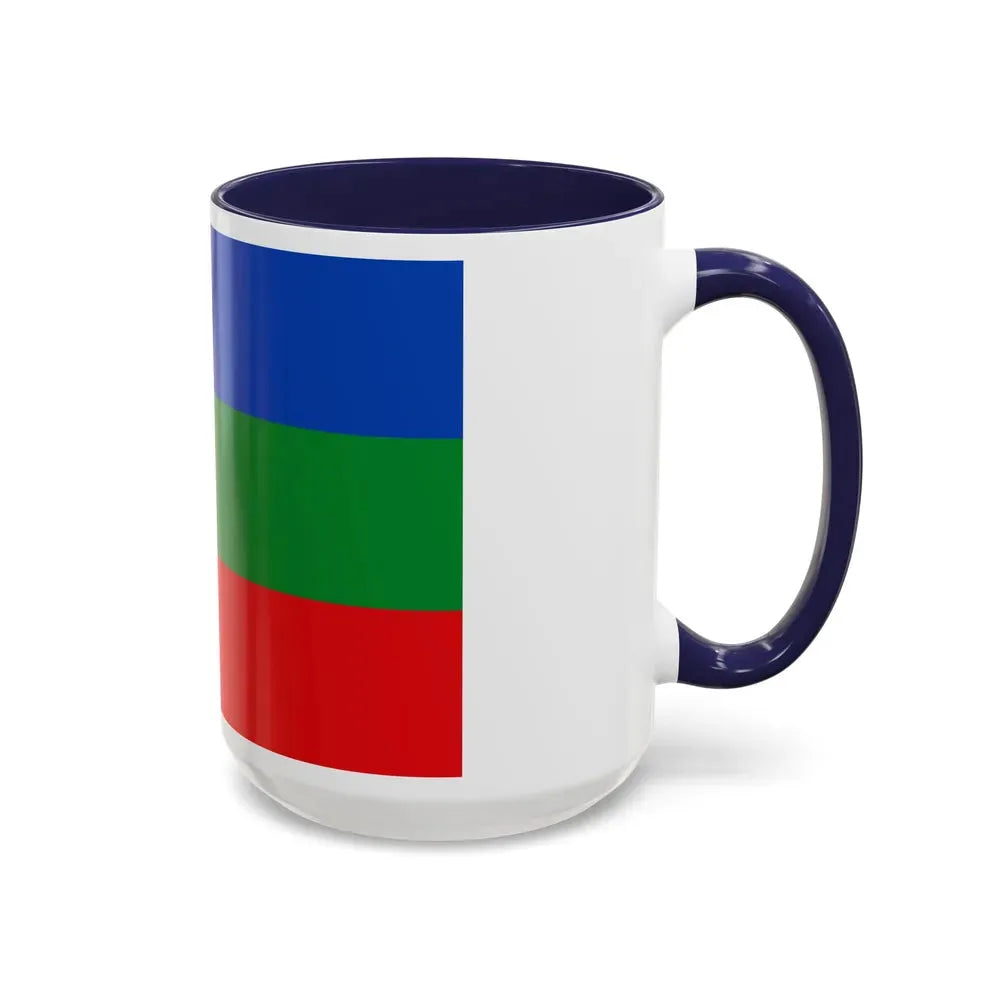 Flag of Villavicencio Meta Colombia - Accent Coffee Mug - Go Mug Yourself
