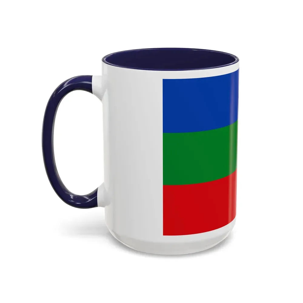 Flag of Villavicencio Meta Colombia - Accent Coffee Mug - Go Mug Yourself
