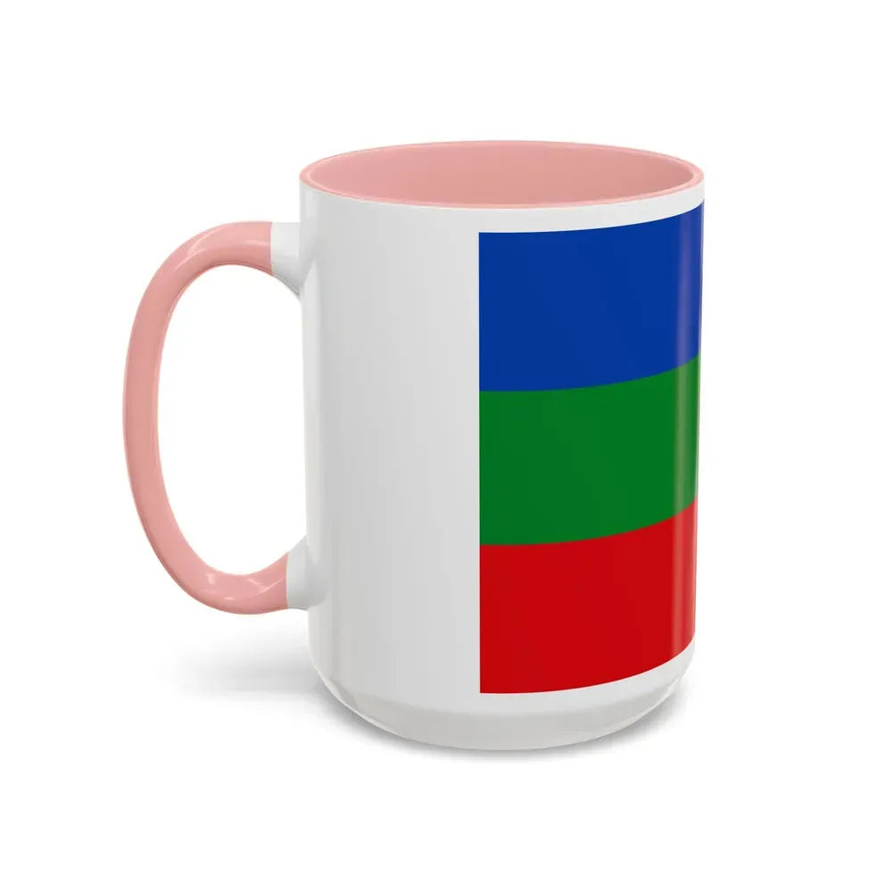 Flag of Villavicencio Meta Colombia - Accent Coffee Mug - Go Mug Yourself