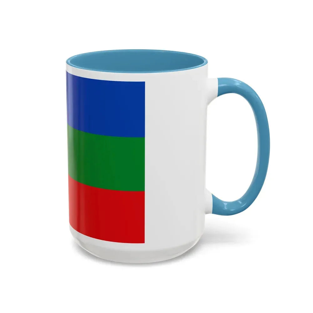 Flag of Villavicencio Meta Colombia - Accent Coffee Mug - Go Mug Yourself